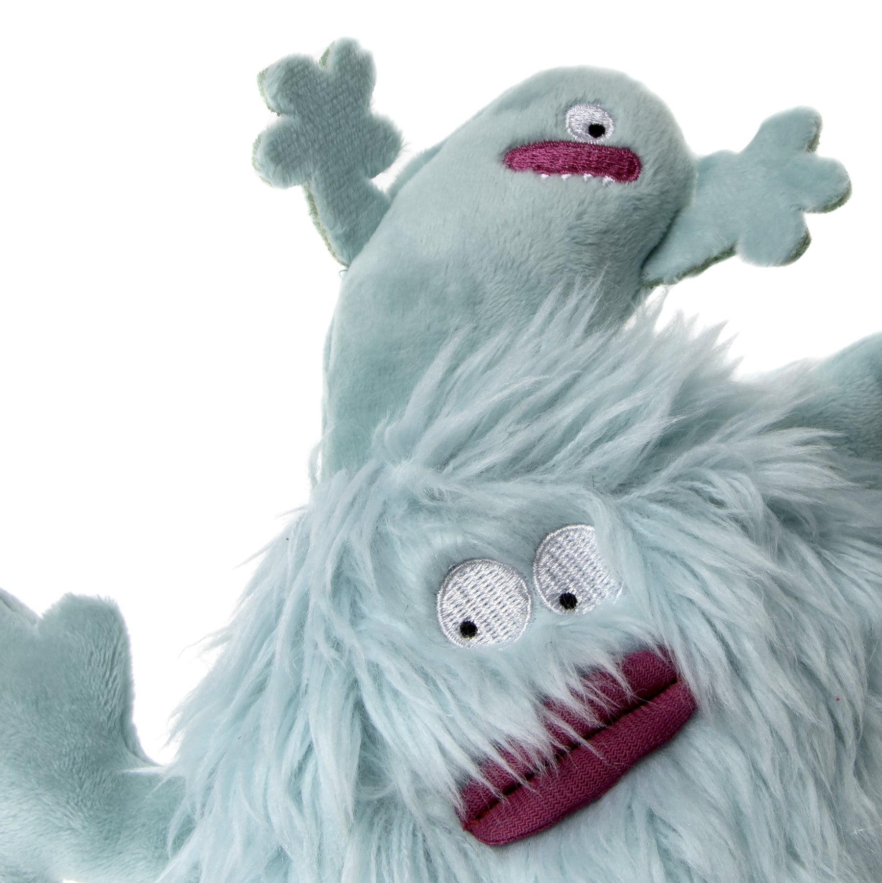 Playclean Germs Squeaky Plush Dog toy