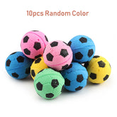 10Pcs Colorful cat Ball 