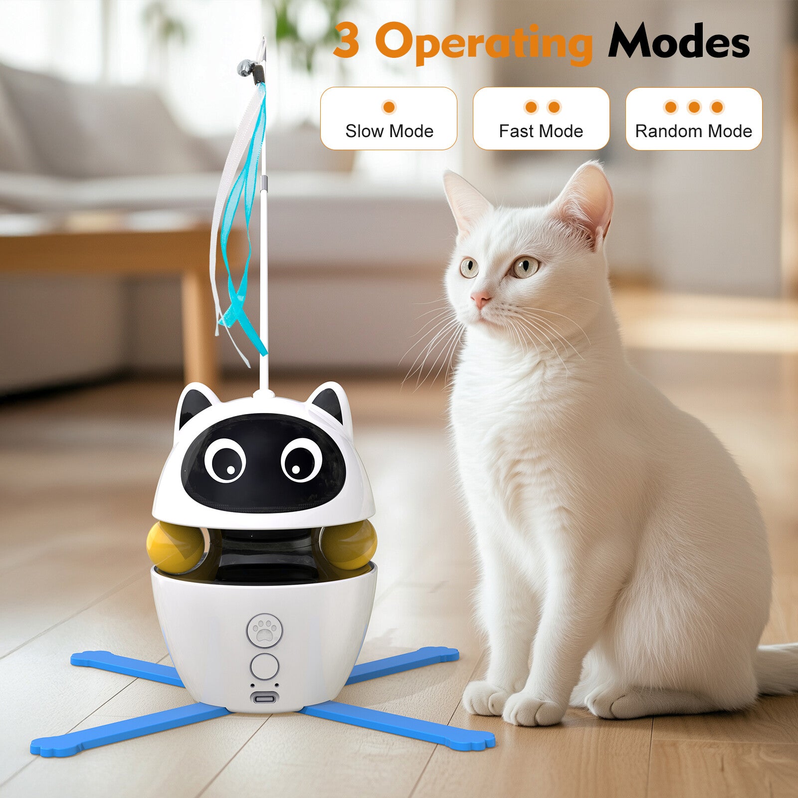 Automatic Interactive Cat Toy