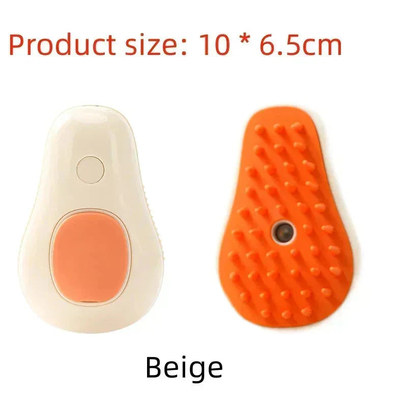 Electric Cat Steam Brush – 3-In-1