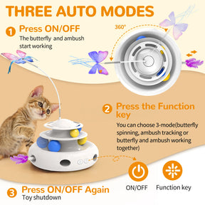 Chargeable Cat Laser Interactive Toy