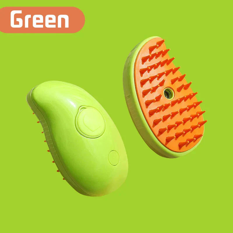 Electric Cat Steam Brush – 3-In-1