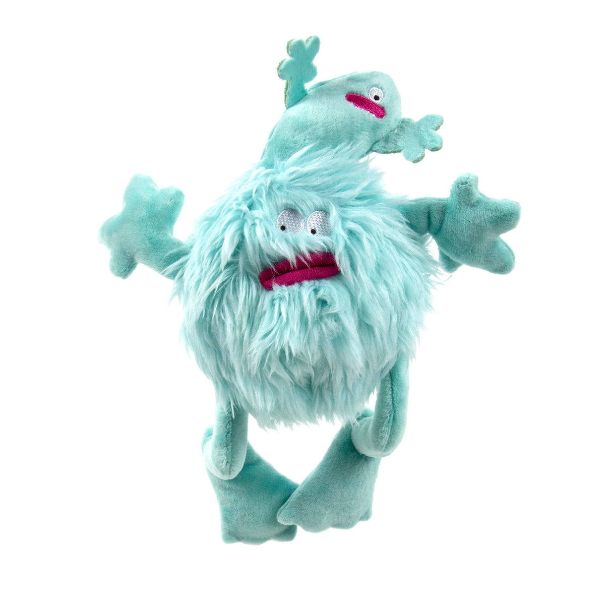 Playclean Germs Squeaky Plush Dog toy