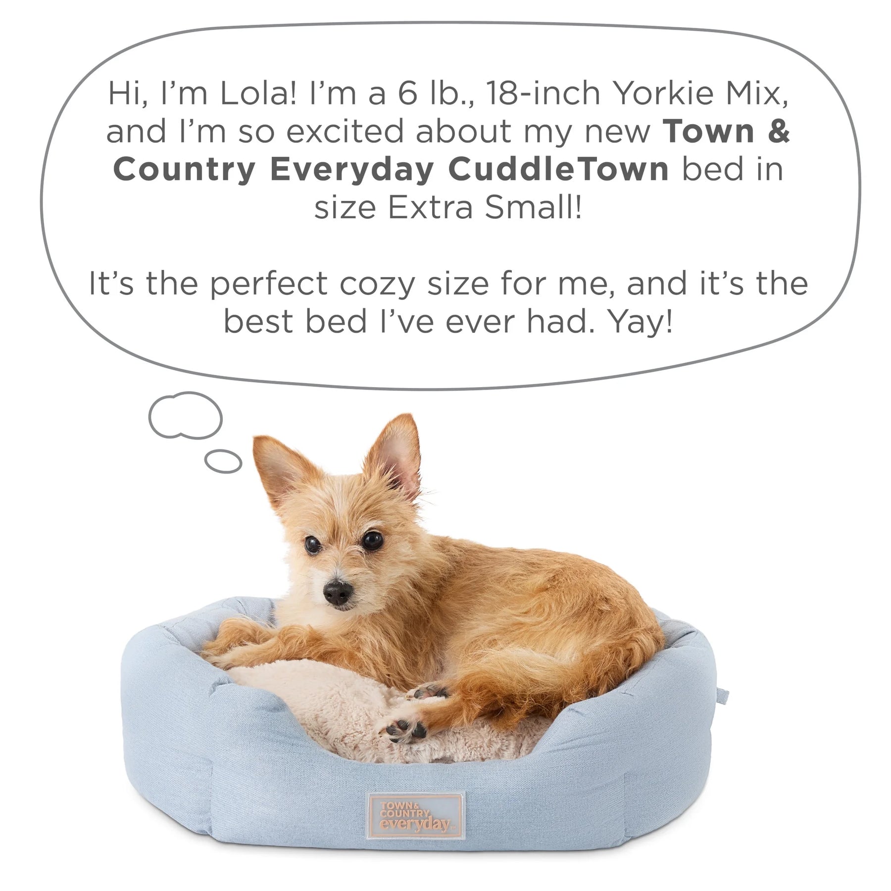Comfy Cozy Cuddler Pet Bed
