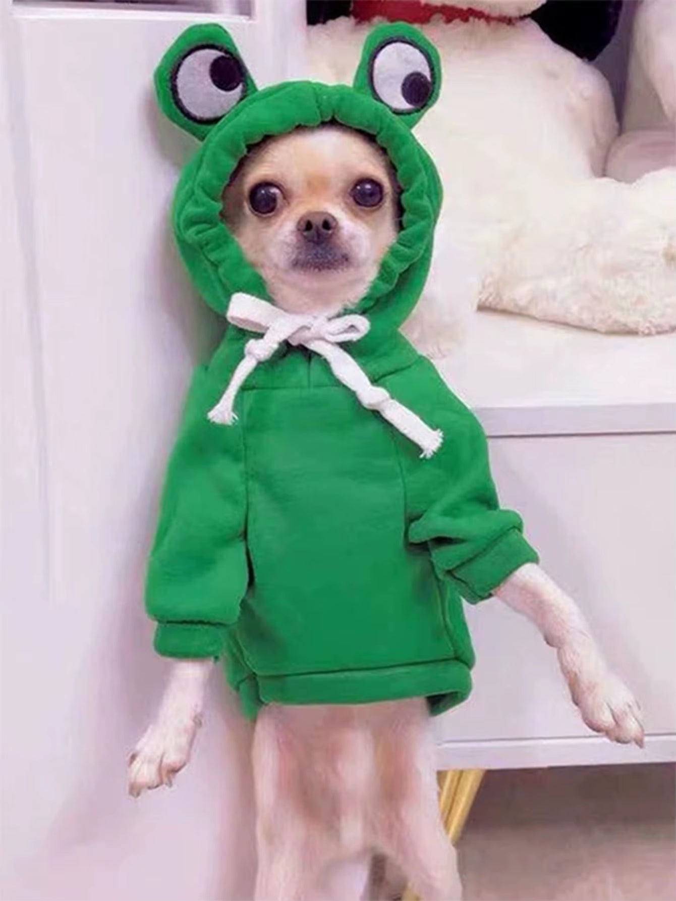 1PC Cute Frog Pet dog Sweater 