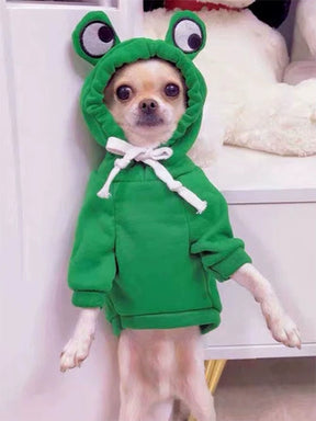 1PC Cute Frog Pet dog Sweater 