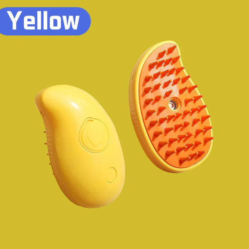 Electric Cat Steam Brush – 3-In-1