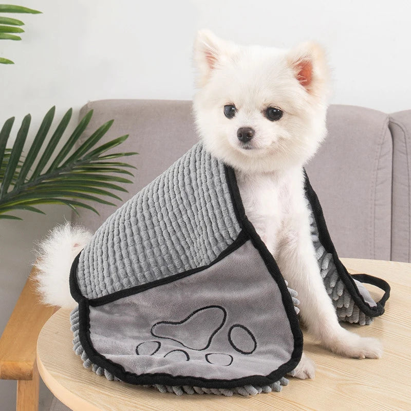 Soft Dog/Cat absorbent Bath towel