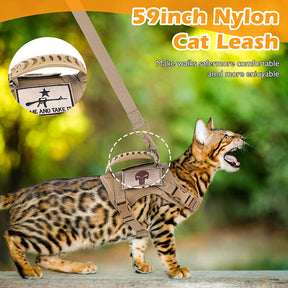  Cat Harness and Leash Set 