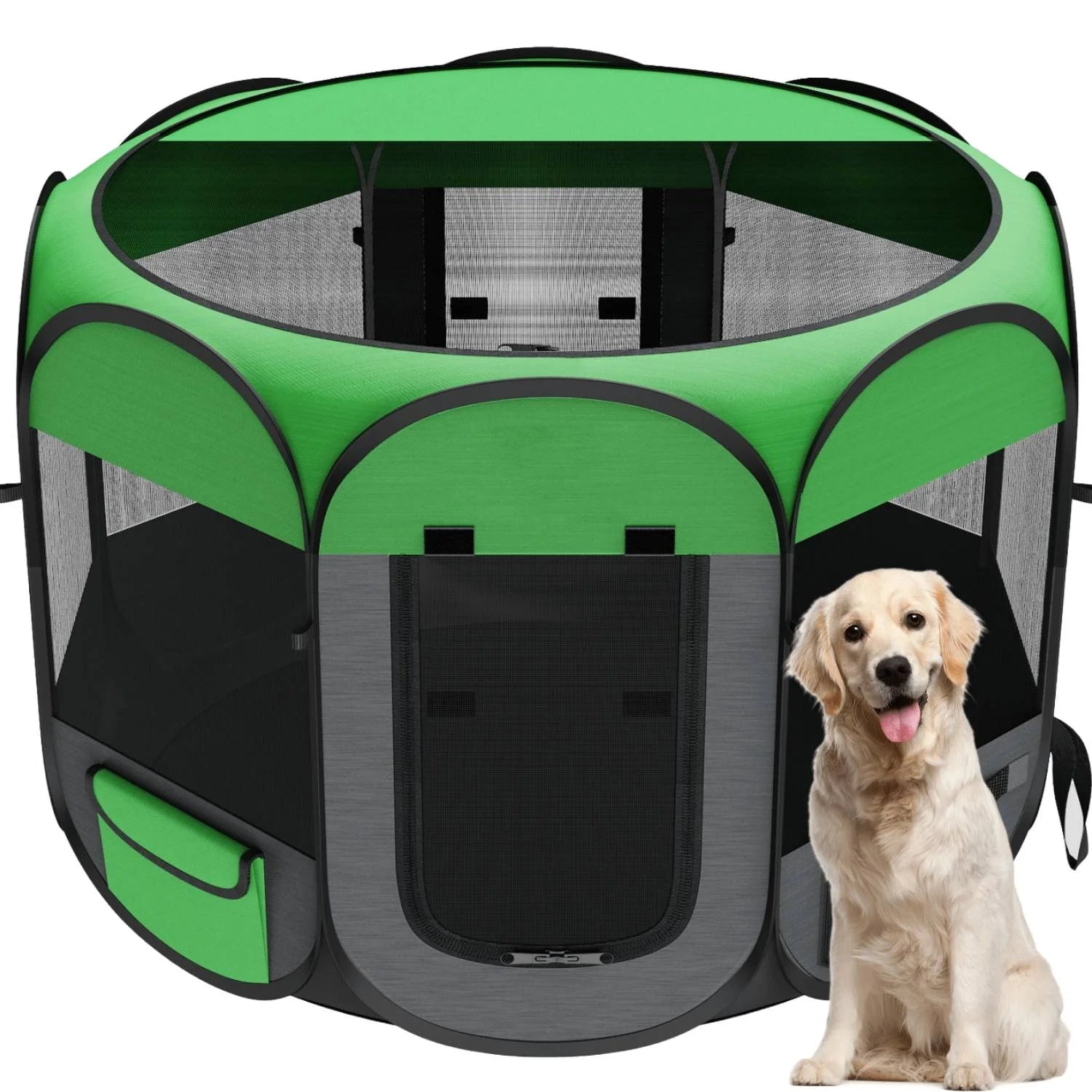  Dog/Cat Playpen Pop-Up Pet Playpen 