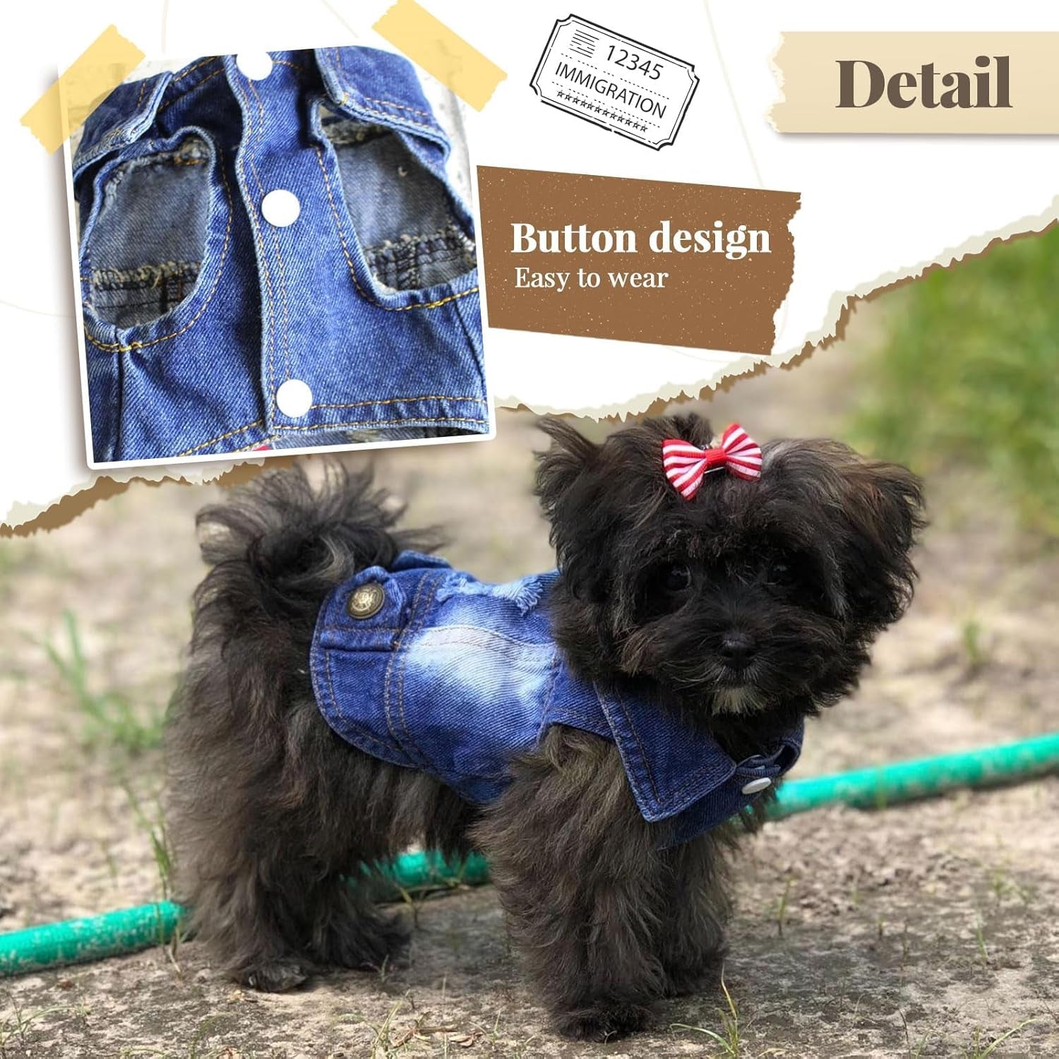 Cool Dog Denim Jacket 