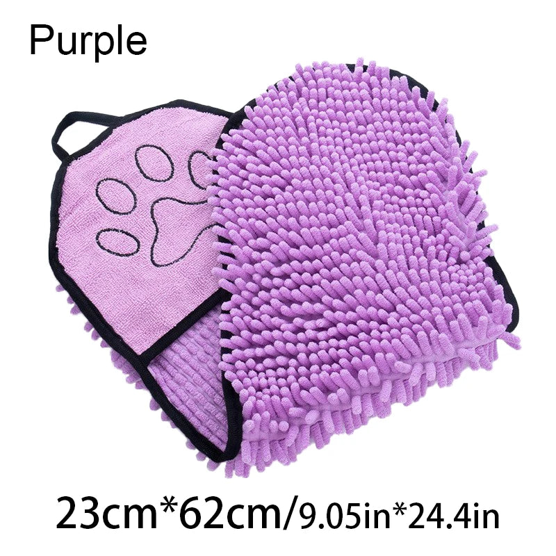 Soft Dog/Cat absorbent Bath towel
