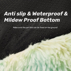  Round Fluffy Washable Pet Bed
