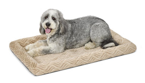 48Inch Tan Wave Pet Bed 