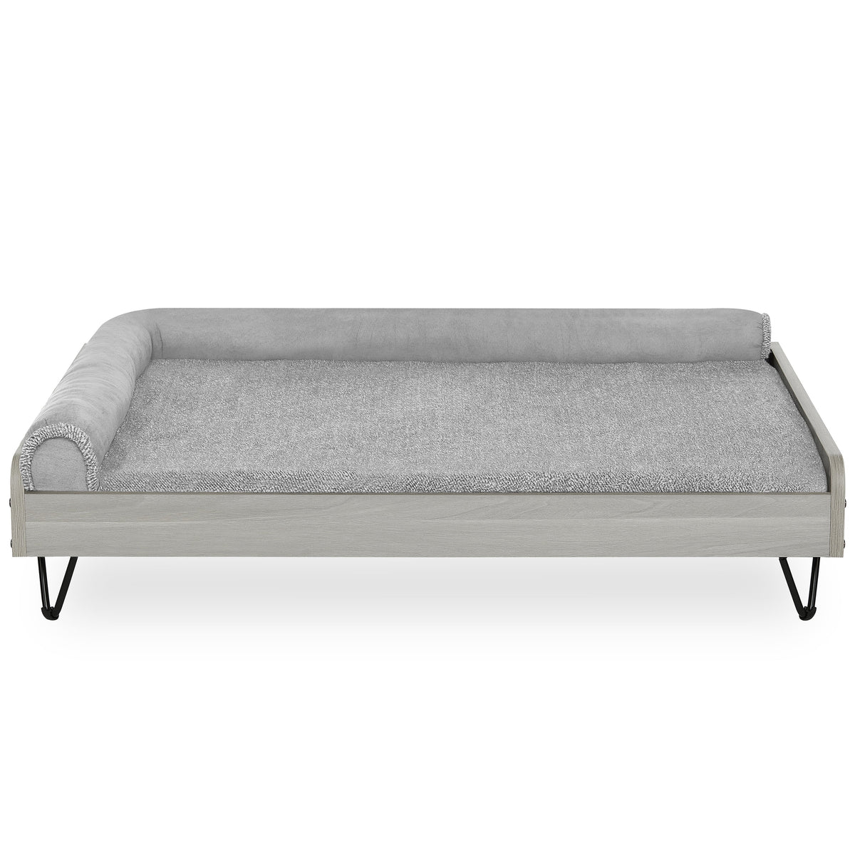  Wooden Pet Bed with Mattress 