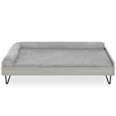  Wooden Pet Bed with Mattress 