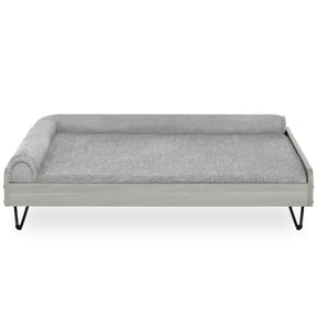  Wooden Pet Bed with Mattress 