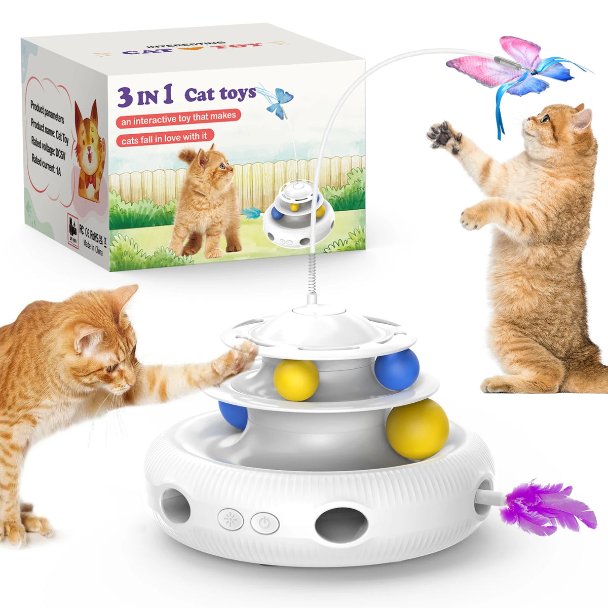 Chargeable Cat Laser Interactive Toy