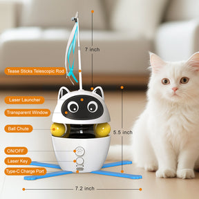 Automatic Interactive Cat Toy