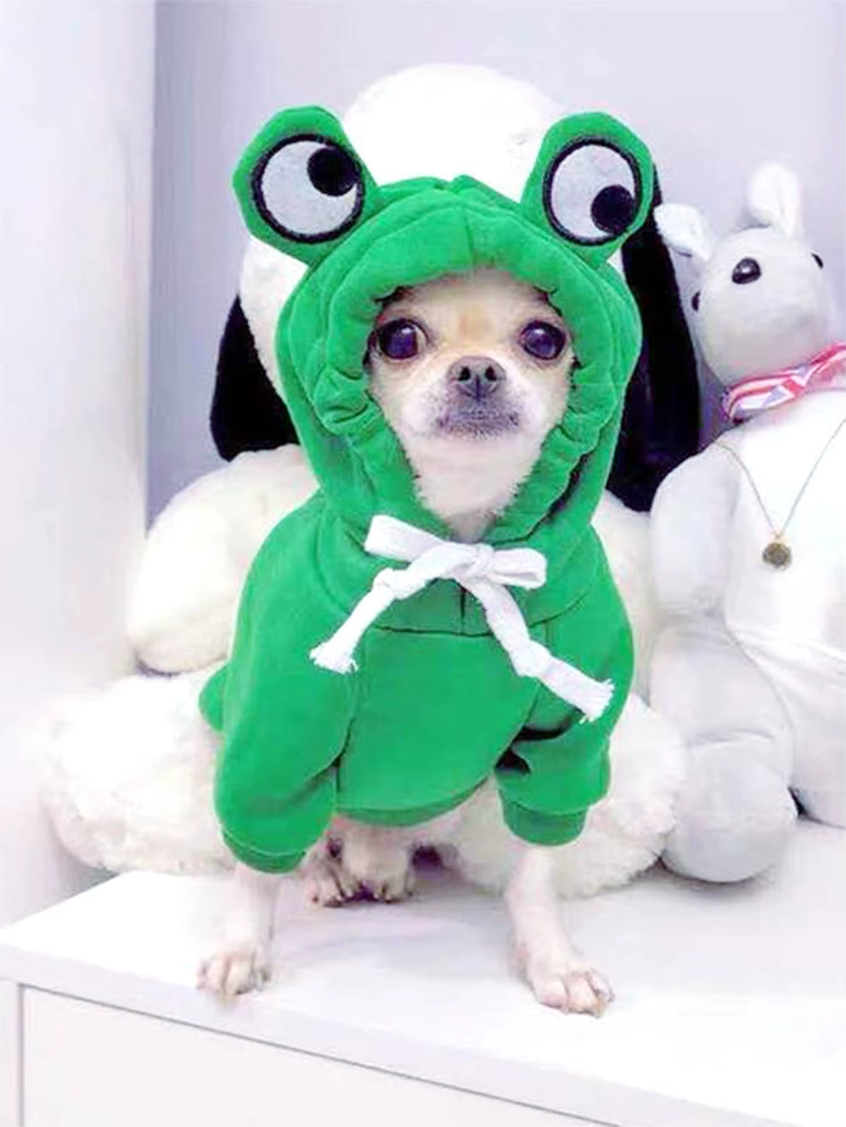 1PC Cute Frog Pet dog Sweater 