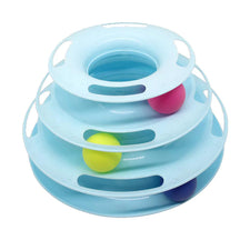 3/4 Levels Cats Toy Tower Track