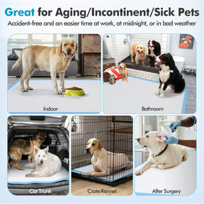 4XL 36"X36" Thicken Heavy Absorbent Dog Pads 100 Pack