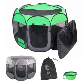  Dog/Cat Playpen Pop-Up Pet Playpen 