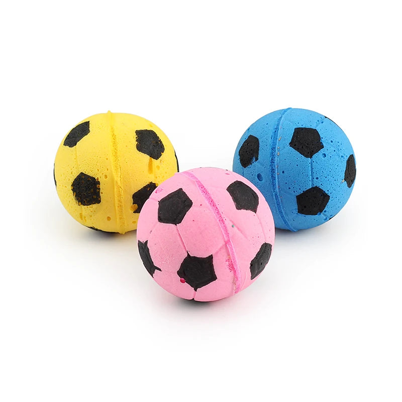 10Pcs Colorful cat Ball 