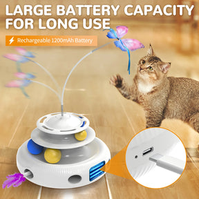 Chargeable Cat Laser Interactive Toy