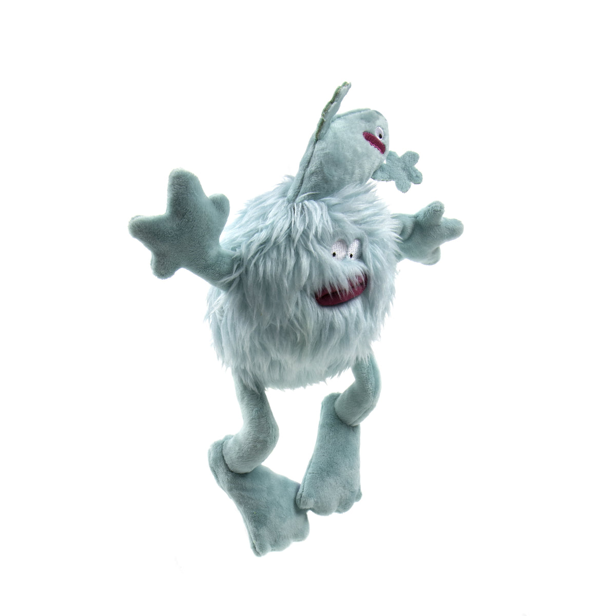Playclean Germs Squeaky Plush Dog toy