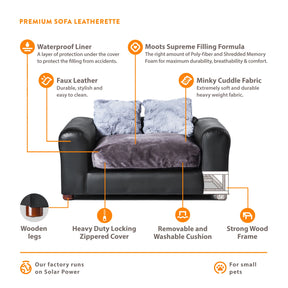 Leatherette Pet Bed