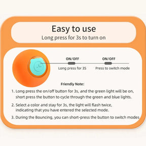   Automatic pet Bouncing Ball 