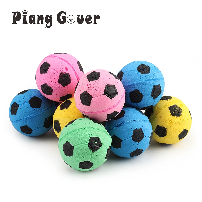 10Pcs Colorful cat Ball 