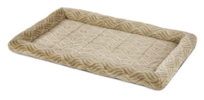 48Inch Tan Wave Pet Bed 