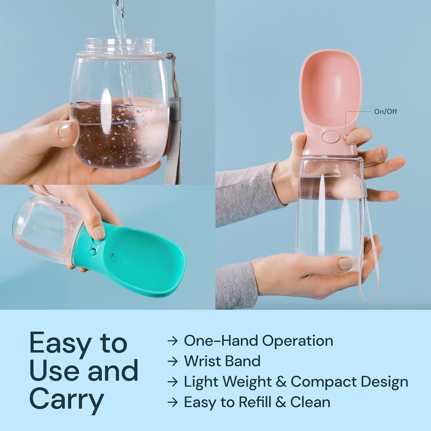 Portable Dog Water Bottle